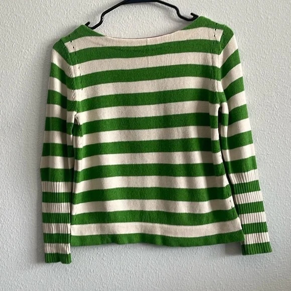 Juicy Couture Woman’s Stripped Sweater Top Size Small - Picture 1 of 6